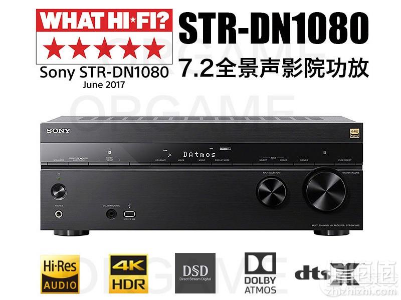 直降￥657！镇店之宝，Sony 索尼 STR-DN1080 7.2声道 AV功放 Prime会员免费直邮含税到手新低2941元