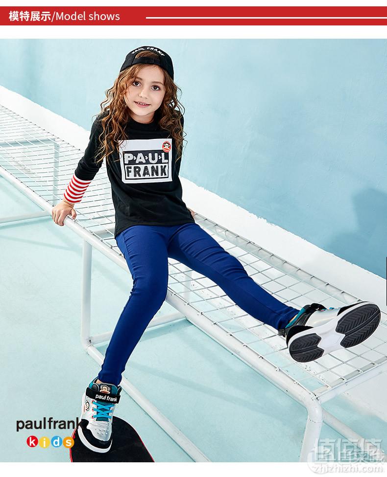 Paul Frank 大嘴猴 2019春款女童仿牛仔打底裤铅笔裤 多色29元包邮（需领券）