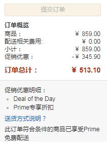Prime会员镇店之宝，Daniel Wellington 丹尼尔惠灵顿 DW00100190 女士时装手表 32mm新低513.1元包邮（Prime会员额外9折）