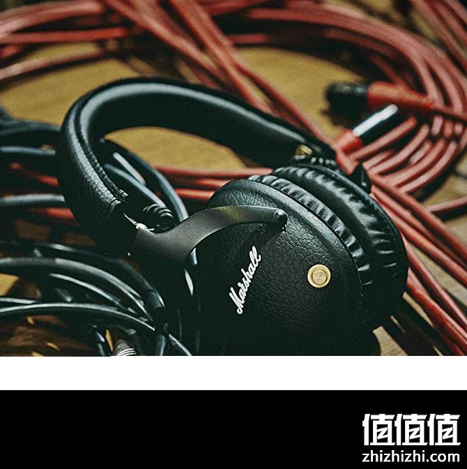Marshall 马歇尔 Monitor Bluetooth 头戴式蓝牙监听耳机 Prime会员免费直邮含税到手976.31元