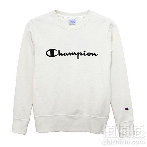 限M码，Champion 冠军牌 日本BASIC线 女士纯棉卫衣CW-K015 Prime会员凑单免费直邮含税到手新低113元