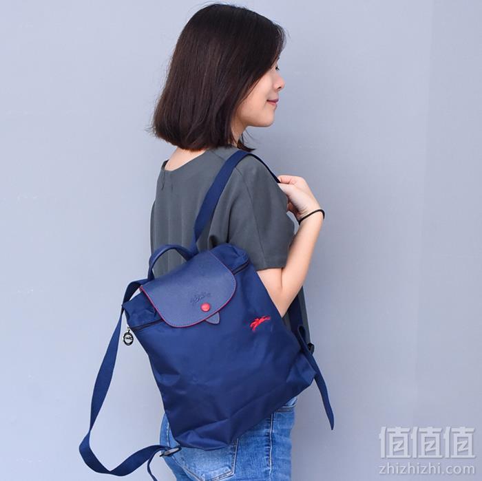 70周年限量版奔马刺绣款，Longchamp 珑骧 可折叠双肩包499元包邮包税（需定金50元）