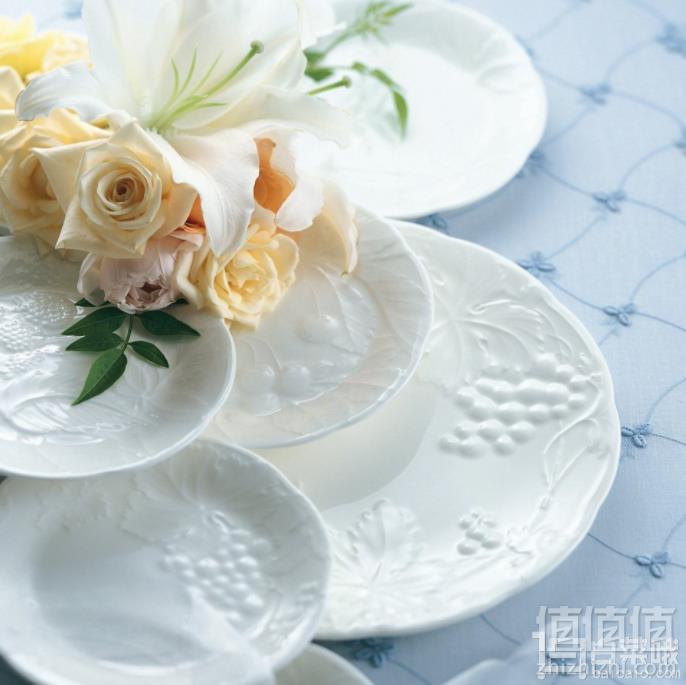 NARUMI 鸣海 Gift Gallery系列 水果花纹骨瓷盘套装 1023-23131 Prime会员免费直邮含税到手272元