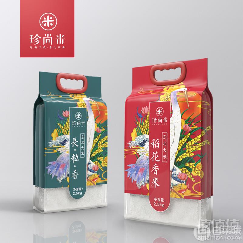 珍尚米 东北大米五常稻花香长粒香组合装10斤史低39元包邮（需领券）