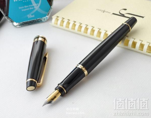 法国产，WATERMAN 威迪文 权威丽雅黑金夹钢笔  £42.78 直邮到手￥458