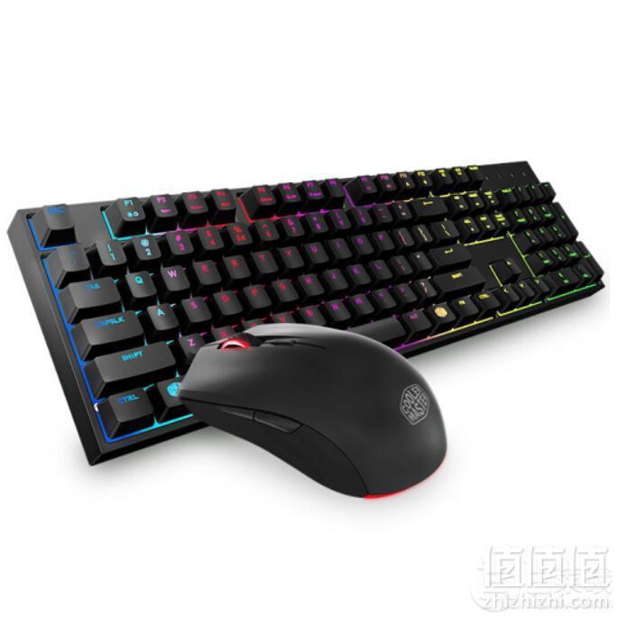 CoolerMaster 酷冷至尊 CS100 RGB 全彩背光 键鼠套装239元包邮（需用券）