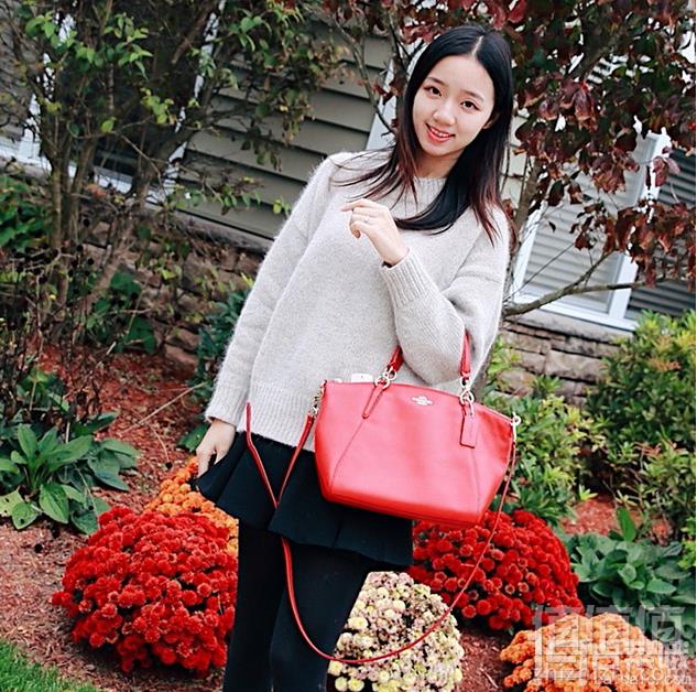 Coach 蔻驰 Kelsey 女士单肩中号手提包 F36675 多色899元包邮包税（需领券）