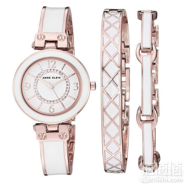 Anne Klein 安妮·克莱因 女士时尚腕表+手链套装惊喜特卖直降低价+Prime会员免费直邮