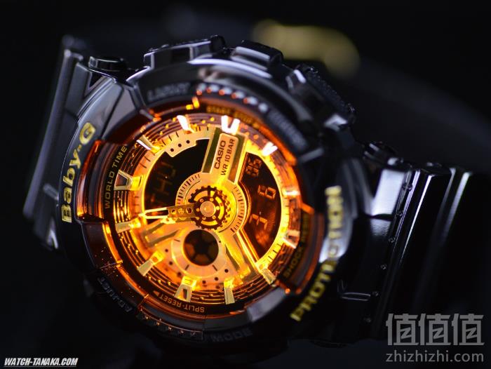 Casio 卡西欧 Baby-G系列 多功能双显运动女表 BA-110-1AJF .95（需用码）到手500元