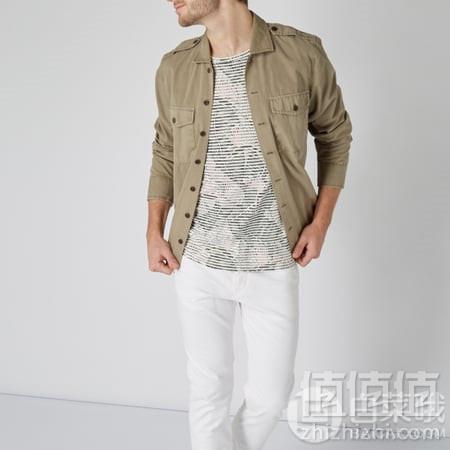 Mode Neue Boss Orange Cienfuegos 10205 Relaxed Fit Jacke Aus Canvas Beige Herren Auslauf Hamburg 3142_2.jpg