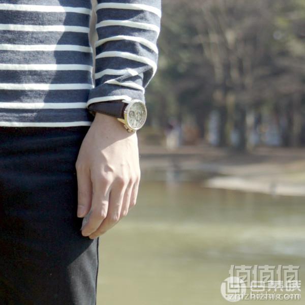 Citizen 西铁城 AT8113-04H 光动能五局电波三眼计时男表 5.99到手1520元（需用码）
