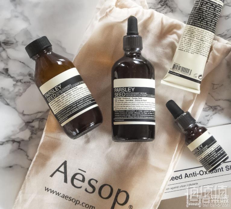 AESOP 伊索全线75折，香芹籽抗氧化套装（精华100ml+眼精华15ml+调理液200ml ）£113.25（需用码）免费直邮到手1002元