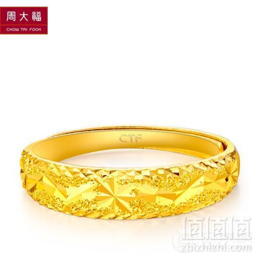 周大福 F150684 足金戒指 约3.2g980元包邮（双重优惠）