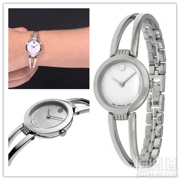 Movado 摩凡陀 Amorosa系列 0606813 带钻女士时尚腕表 9（需用码）免费直邮到手1672元