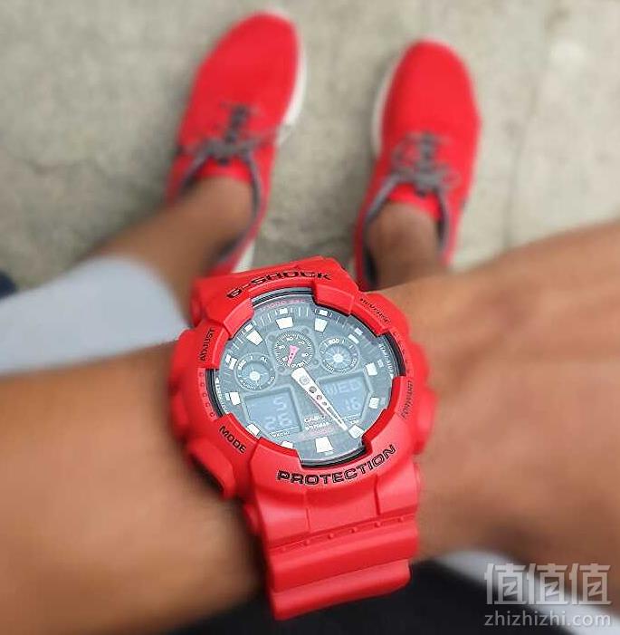 CASIO 卡西欧 G-shock GA-100B-4AER 男士双显运动手表 Prime会员免费直邮含税到手511.58元