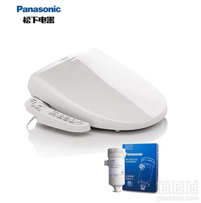 Panasonic 松下 洁乐洁身器 DL-1110RCWS +净水过滤器 AD-JS30 组合套装史低1299元包邮