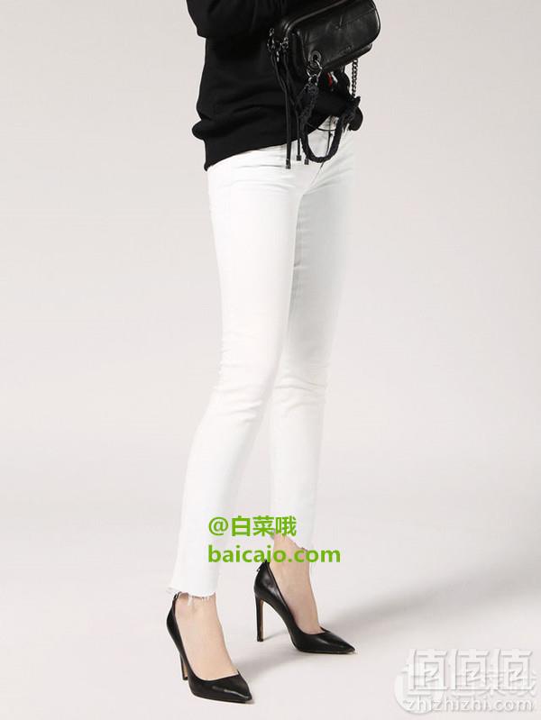 限27码，Diesel 迪赛 Skinzee Low 084SR 女士紧身牛仔裤 Prime会员免费直邮含税到手334元