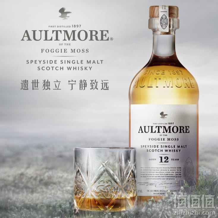AULTMORE 欧摩 12年斯贝塞单一麦芽威士忌酒 700ml *3件 送白雪牌米酒300ml*3瓶 807.6元包邮269.2元/瓶（双重优惠）