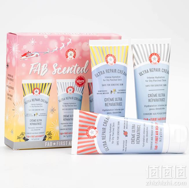 1552023804980438.png FIRST AID BEAUTY 急救美人 急救修复面霜三重奏礼盒装(金银花款56.7g+葡萄柚款56.7g+经典款56.7g)163元包邮(双重优惠)