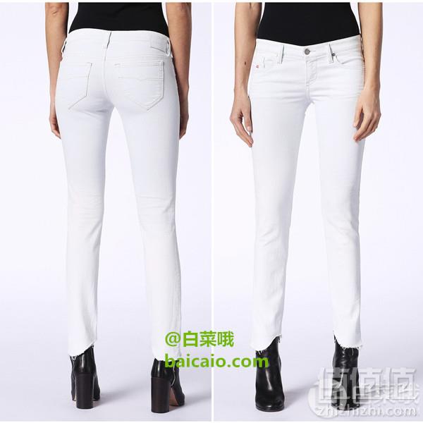 限27码，Diesel 迪赛 Skinzee Low 084SR 女士紧身牛仔裤 Prime会员免费直邮含税到手334元