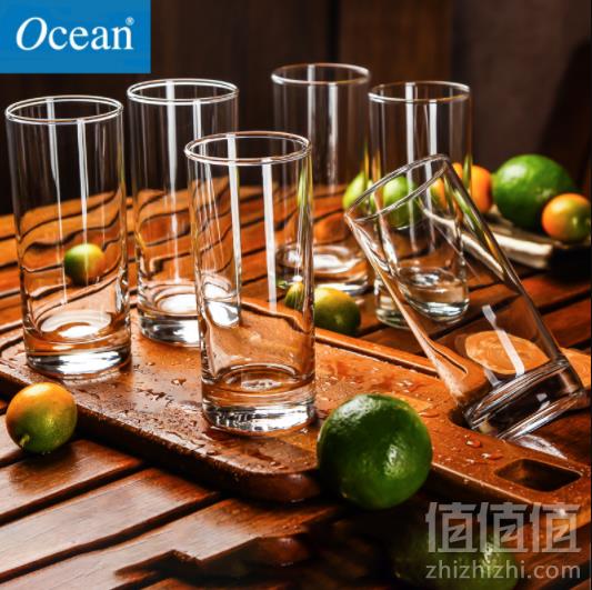 Ocean 鸥欣 耐热玻璃杯套装290ml*6只19.9元包邮（需领券）