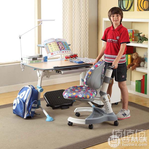 生活诚品 ME501+F004+AU602 防近视儿童桌椅组合套装 包安装+赠498元上层板阅读架秒杀2999元包邮
