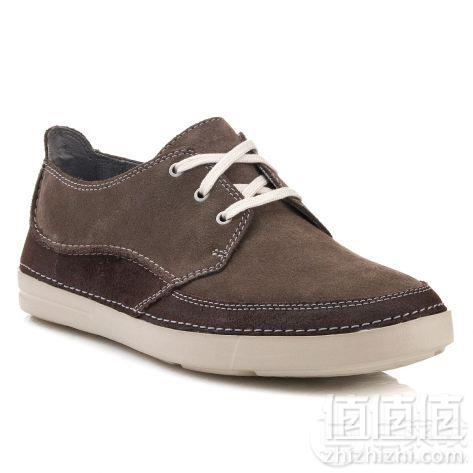 Clarks 其乐 Gosler Edge 男士真皮拼接休闲鞋 Prime会员免费直邮含税到手241元