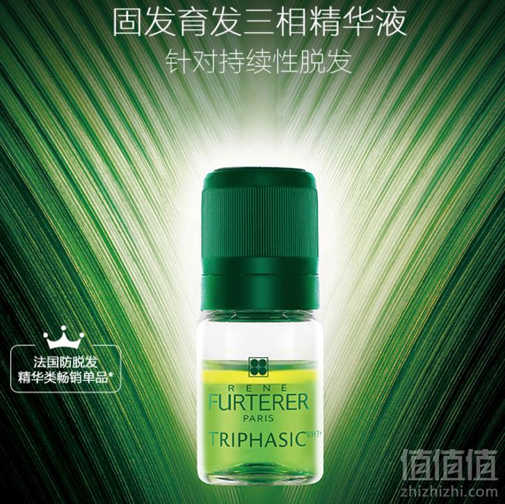 限地区，RENE FURTERER 馥绿德雅 固发育发三相精华液 5.5ml*8支 *2件+凑单品 282.88元包邮新低140元/盒（双重优惠）