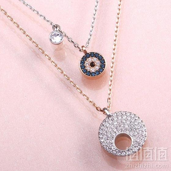 朴信惠同款，Swarovski 施华洛世奇 CRYSTAL WISHES EVIL EYE 女士恶魔之眼项链套装 5272243史低409元包邮包税