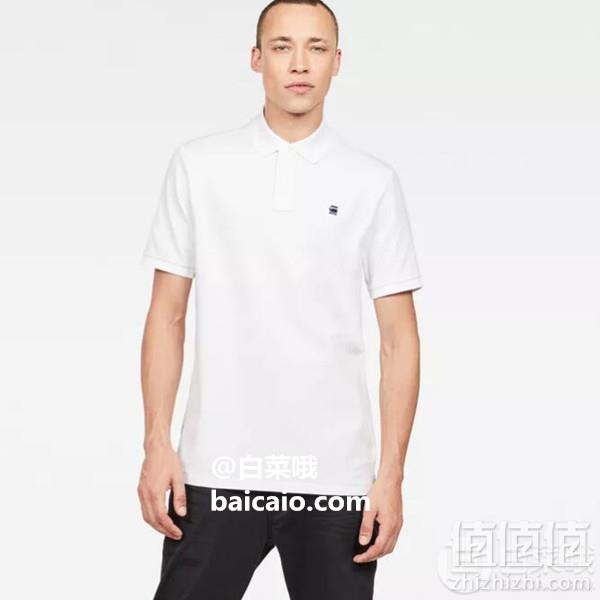 G-Star Raw Dunda 男士弹力有机棉Polo衫 Prime会员免费直邮含税到手250元