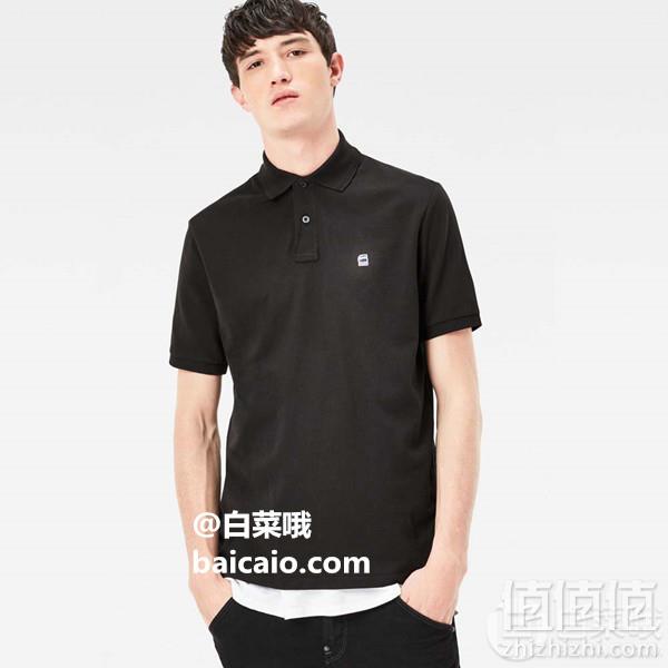G-Star Raw Dunda 男士弹力有机棉Polo衫 Prime会员免费直邮含税到手250元
