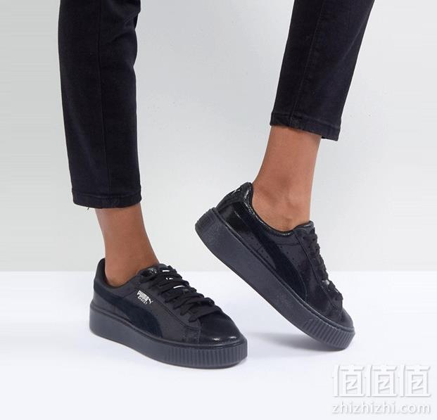 限尺码，PUMA 彪马 Basket Platform 女士厚底板鞋 Prime会员凑单免费直邮含税到手283.12元