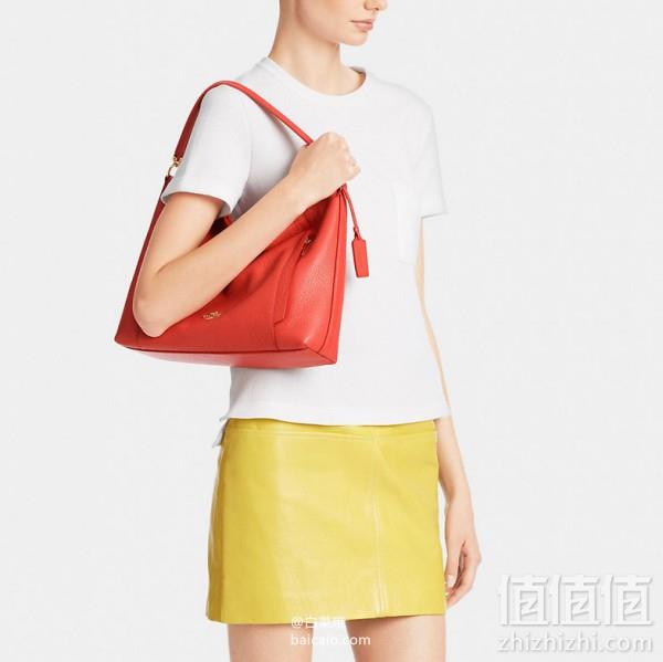 COACH 蔻驰 女士真皮单肩手提包 4.99 到手￥1110