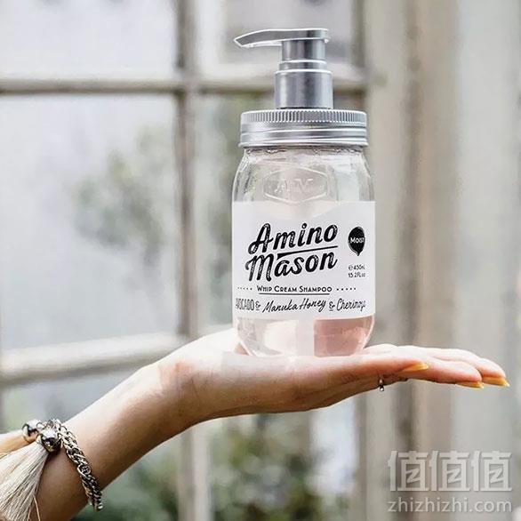 向往的生活同款，Amino Mason 升级氨基酸无硅油套装（洗发水450ml+护发素450ml） 3款新低162.59元包邮（双重优惠）