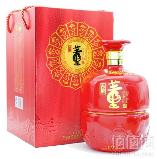 董酒 古酿54度 1.5L 3斤装 董香型 白酒礼盒新低259元包邮（双重优惠）