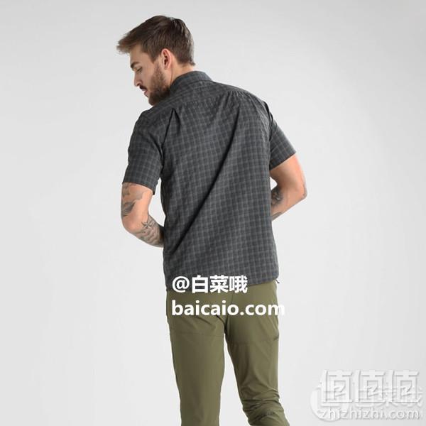 限S码，Mammut 猛犸象 Lenni 男款速干防晒户外短袖衬衫 Prime会员免费直邮含税到手270元