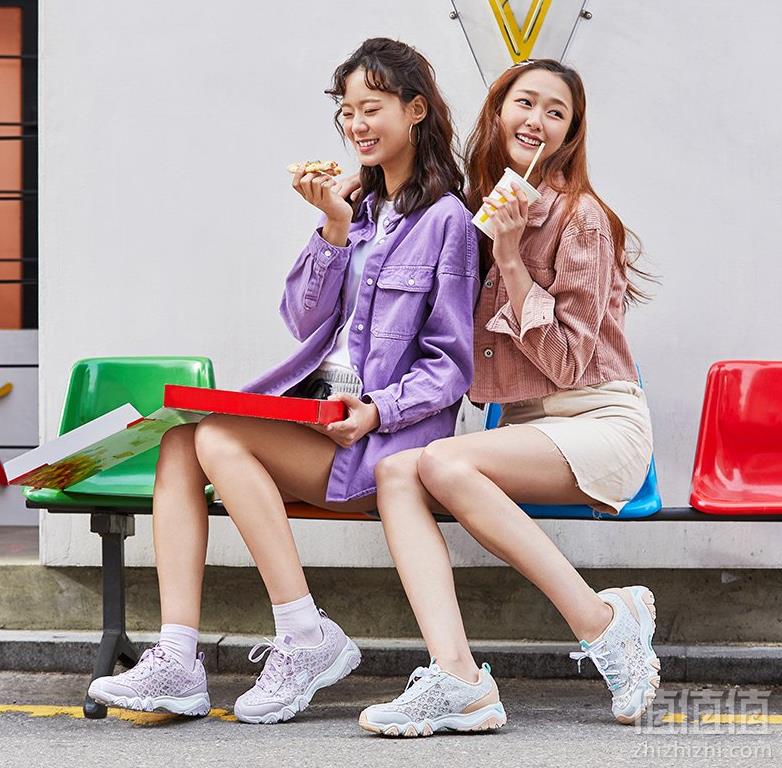 Prime会员专享镇店之宝，Skechers 斯凯奇 D'LITES系列 66666111 女士休闲鞋269元包邮（需领券）