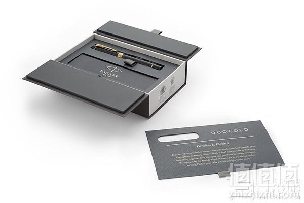 <span>直降￥315！</span>Parker 派克 Duofold International 世纪名望纯黑金夹钢笔（小豆腐）M尖 Prime会员免费直邮含税到手新低1571元
