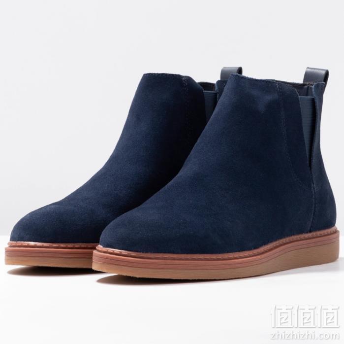 限尺码，Clarks 其乐 Dove Madeline 女士反绒皮切尔西短靴 Prime会员免费直邮含税到手300元