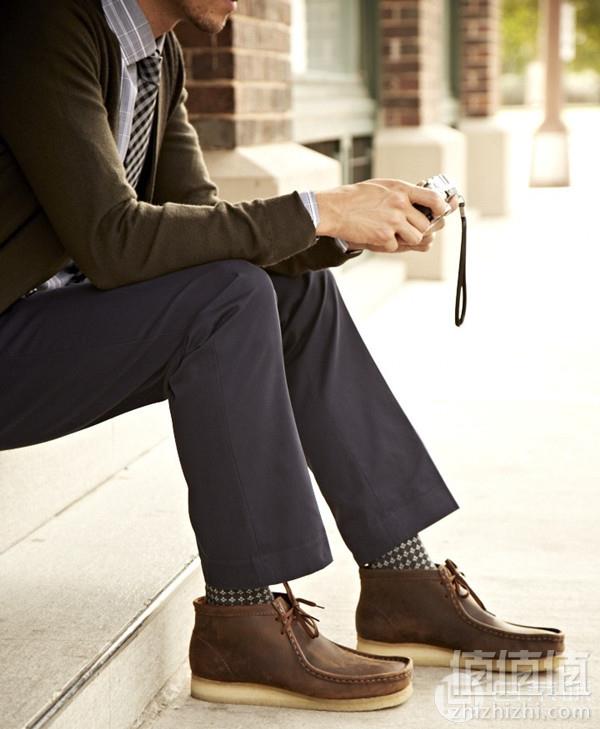 经典款码全，Clarks 其乐 Stinson Hi 男士袋鼠鞋 多色429元包邮（需拼团）