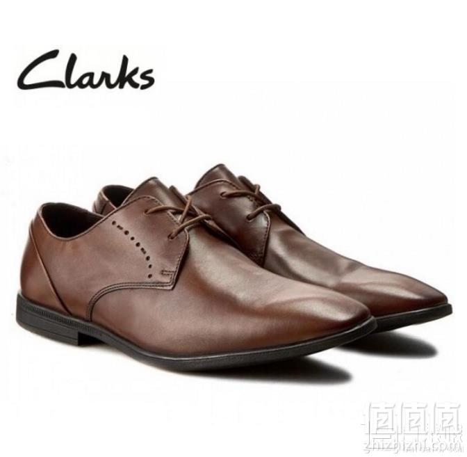 限UK7.5码，Clarks 其乐 Bampton 男士真皮正装鞋 Prime会员免费直邮含税到手330.38元
