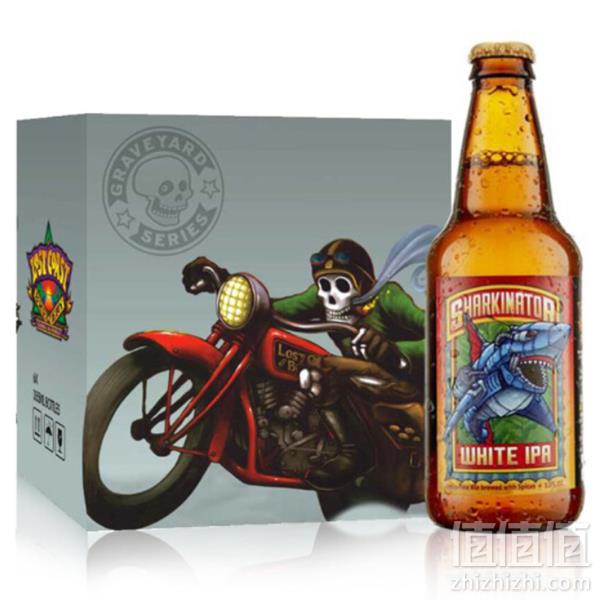 限Plus会员，Lost Coast 迷失海岸 机械大鲨鱼小麦IPA啤酒 355ml*6瓶 *2件 134元包邮67元/件（双重优惠）