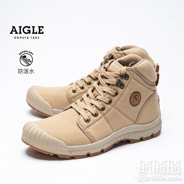 法国百年品牌，Aigle 艾高 Tenere Light 男士高帮防泼水象鞋 UK9.5码 Prime会员免费直邮含税到手362元（天猫旗舰店￥1390）