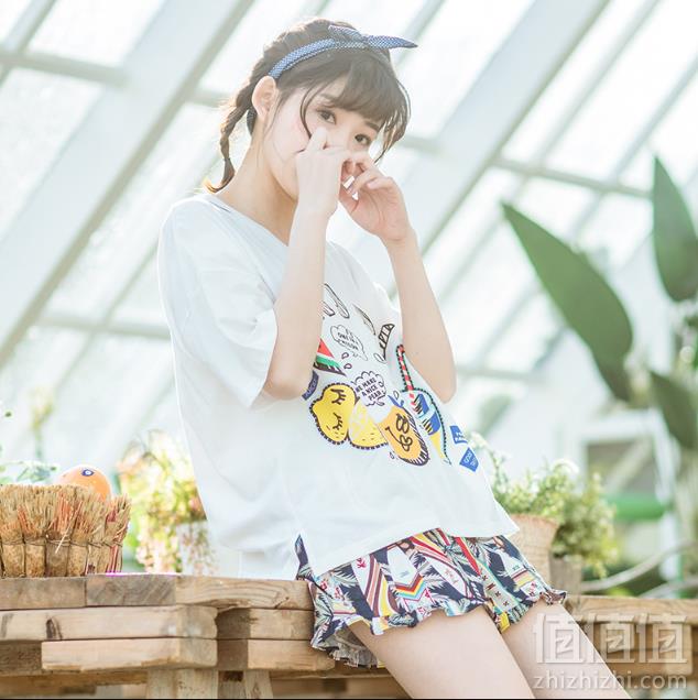 1552628965221890.png 芬腾 夏季短袖纯棉居服套装59元包邮(需领券)