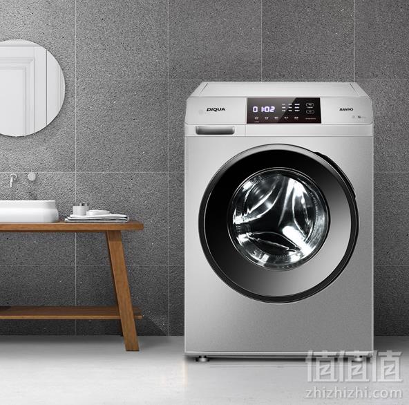 降￥200，SANYO 三洋 WF90BHIS565S 9公斤 变频洗烘一体滚筒洗衣机新低2299元包邮（需领券）