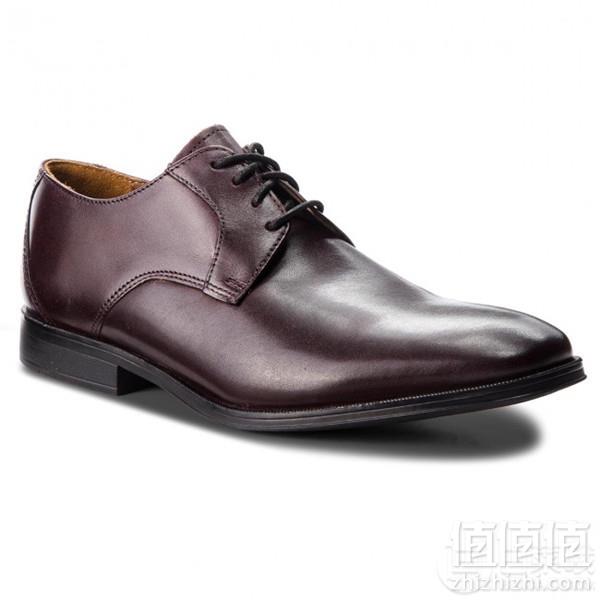 限US7码，Clarks 其乐 Gilman Lace 男士真皮德比鞋 Prime会员免费直邮含税到手371.23元