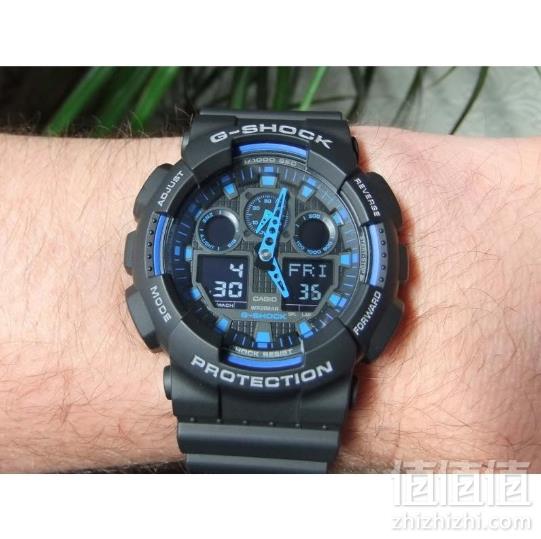 CASIO 卡西欧 G-SHOCK系列 GA-100-1A2 男士多功能双显运动手表*2个 1006元包邮503元/个（2件减50元）