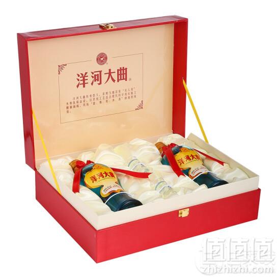洋河 大曲 新天蓝礼盒 42度 500ml*2瓶 送酒盅新低89元