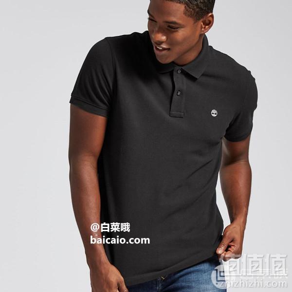 限S码，Timberland 添柏岚 Millers River 男士纯棉Polo衫 Prime会员凑单免费直邮含税到手新低145元