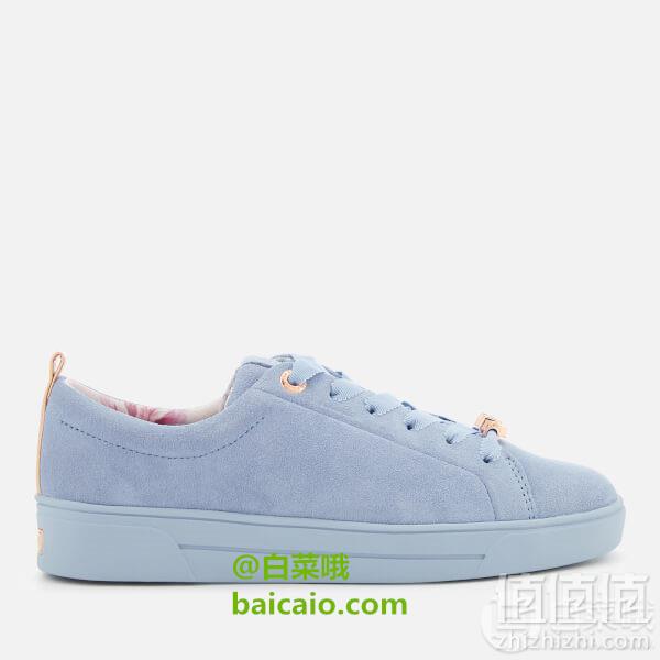 限US7码，Ted Baker 泰德·贝克 Kellei 女士休闲板鞋 Prime会员免费直邮含税到手363元